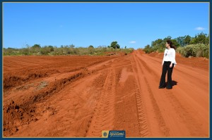 Prefeita Patricia Acompanha obras no Assentamento Auxiliadora