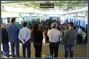 O Deputado também falou aos presentes