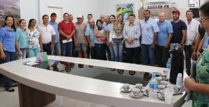 Reunião com prefeito Leo (Eldorado); e secretariado