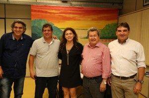 Onevan, Patrícia Margatto, Chico Piroli, Athayde e Ramos.