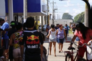 População nas ruas em MS atestam isolamento social em baixa. (Foto: Leonardo de França/Arquivo) 