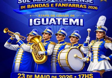 Iguatemi sediará a 1ª etapa do Circuito Sul-Mato-Grossense de Bandas e Fanfarras 2026