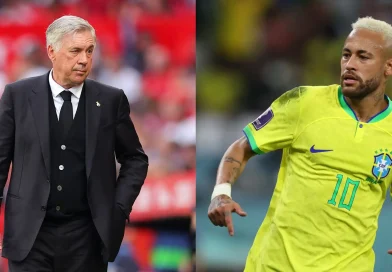 Ancelotti, sobre convocar Neymar para a Copa do Mundo: “Depende apenas dele”
