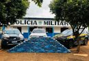 Caminhonete com placas falsas e carga de maconha é apreendida em Eldorado