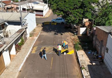 Itaquiraí avança na segurança com sinalização viária