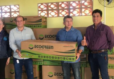 Escola 8 de Maio em Iguatemi recebe ares condicionados e projeta reforma de R$ 8 milhões