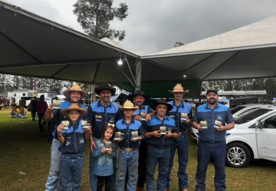 Atletas do laço comprido iguatemiense fazem bonito na festa do laço em Japorã