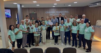 Equipe da Melhor Idade recebe homenagem da Câmara de Iguatemi