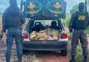 Quase 300 quilos de maconha são encontrados em carro atolado na BR-267 Quase 300 quilos de maconha são encontrados em carro atolado na BR-267
