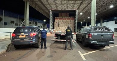 Mais de 22 mil pacotes de cigarros contrabandeados são apreendidos em depósito clandestino