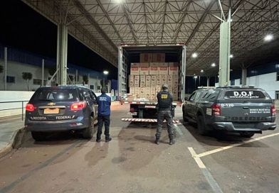Mais de 22 mil pacotes de cigarros contrabandeados são apreendidos em depósito clandestino