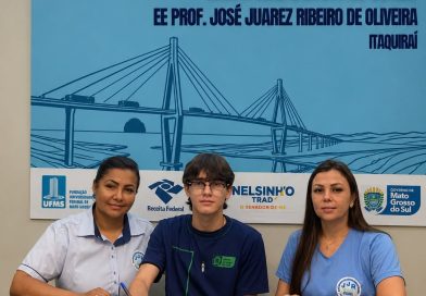 Itaquiraí – Aluno da Escola JJ conquista 3º lugar em concurso de redação da UFMS sobre a Rota Bioceânica Itaquiraí – Aluno da Escola JJ conquista 3º lugar em concurso de redação da UFMS sobre a Rota Bioceânica