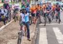 Passeio ciclístico encerra programação dos 50 anos de Mundo Novo