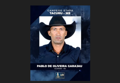 Peão Iguatemiense Pablo Oliveira dá show e conquista o título de campeão do rodeio da Expotac 2026