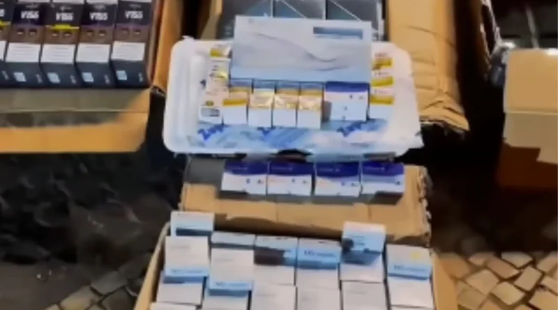 Mais de 300 caixas de emagrecedores avaliadas em R$ 1 milhão são apreendidas em Ponta Porã