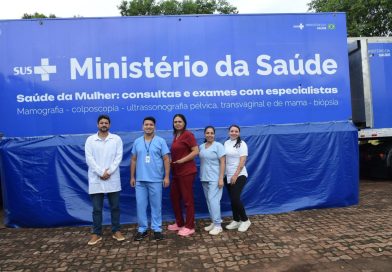 Carreta da Saúde conta com profissionais altamente capacitados para atender as mulheres iguatemienses e da região