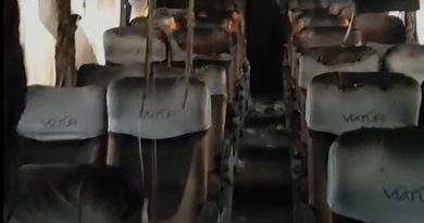 Carpinteiro é preso suspeito de colocar fogo em ônibus após briga com esposa