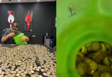 Homem compra caminhonete em concessionária do Ceará e paga parte do valor em moedas de R$ 1