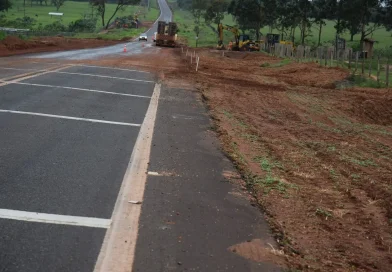 Obras na MS-180 vão corrigir falhas estruturais e recuperar trecho que liga Iguatemi ao município de Juti